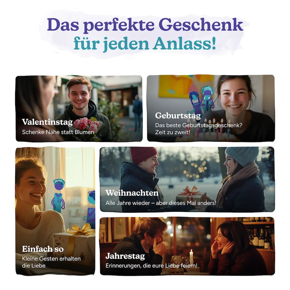 Zeit zu zweit - Zeitgeschenk