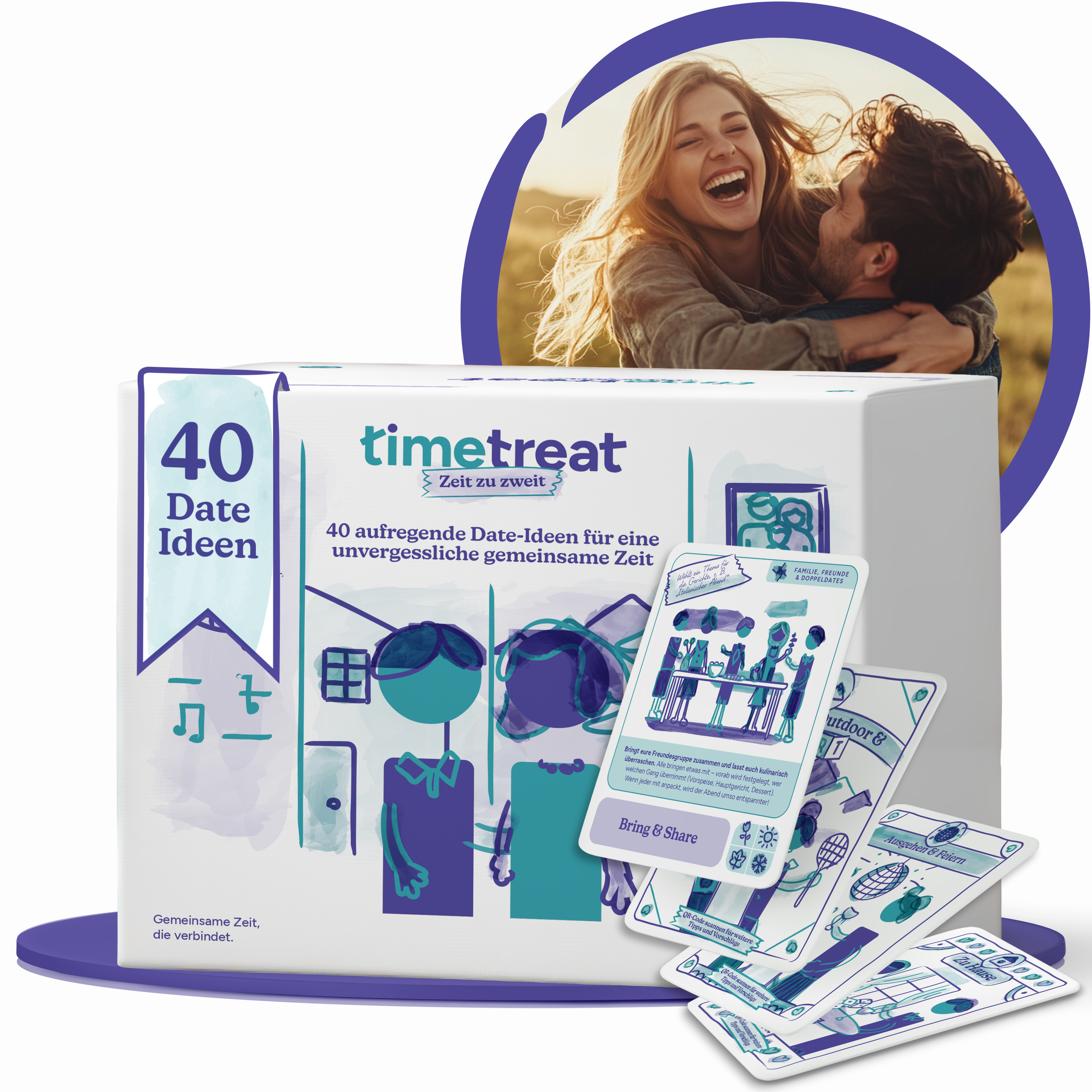 Zeit zu zweit - Zeitgeschenk